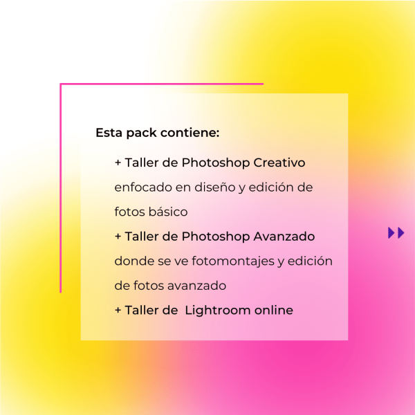 PACK 4 - Potencia tus fotos - (Incluye 3 talleres Onlines) - Imagen 2