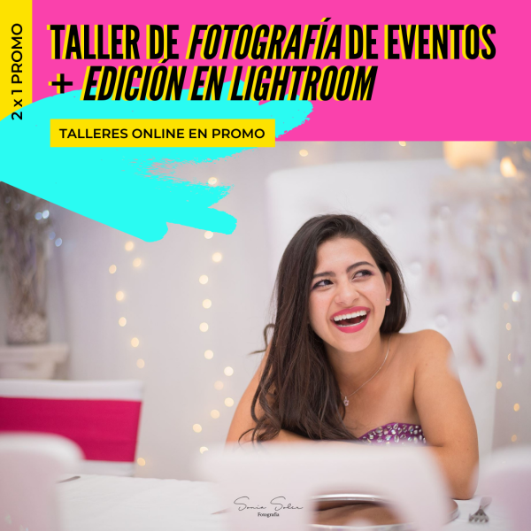 2x1 Eventos y Lightroom
