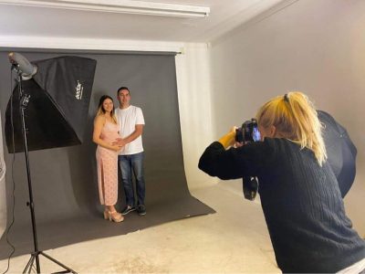 Fotos en nuestro estudio.